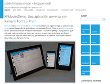 Tablet Screenshot of hinojosachapel.com